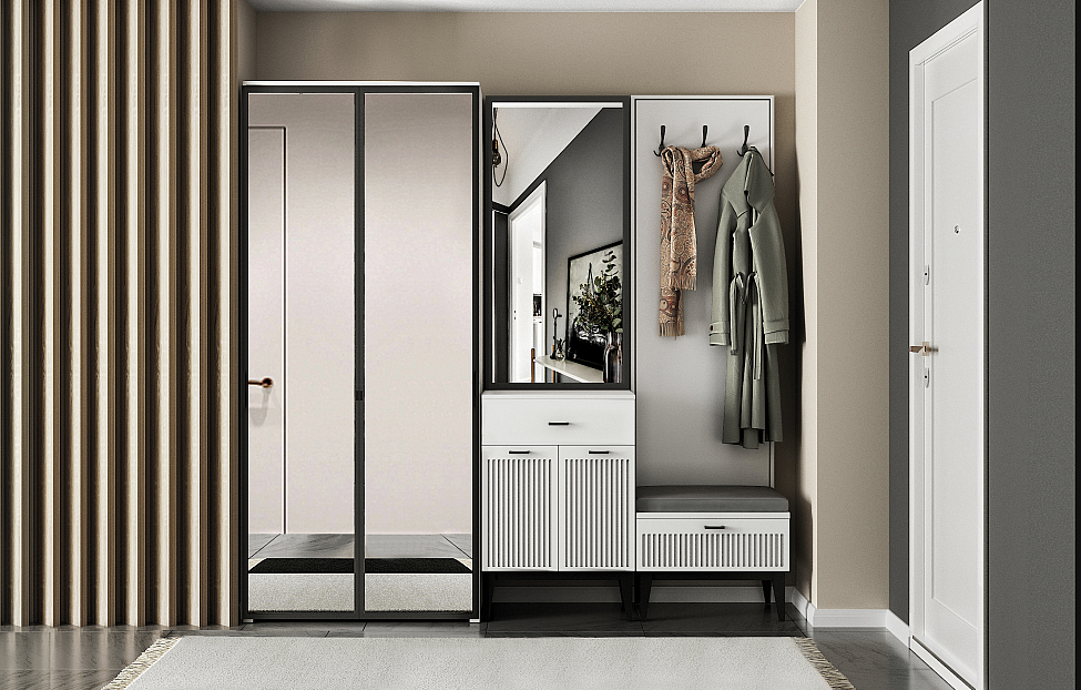 Распашные шкафы - изображение №3 "Шкаф Хилтон"  на www.Angstrem-mebel.ru