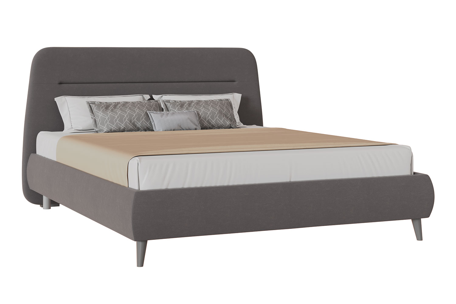 Двуспальные кровати - изображение №5 "Кровать Магнелия 160 х 200"  на www.Angstrem-mebel.ru