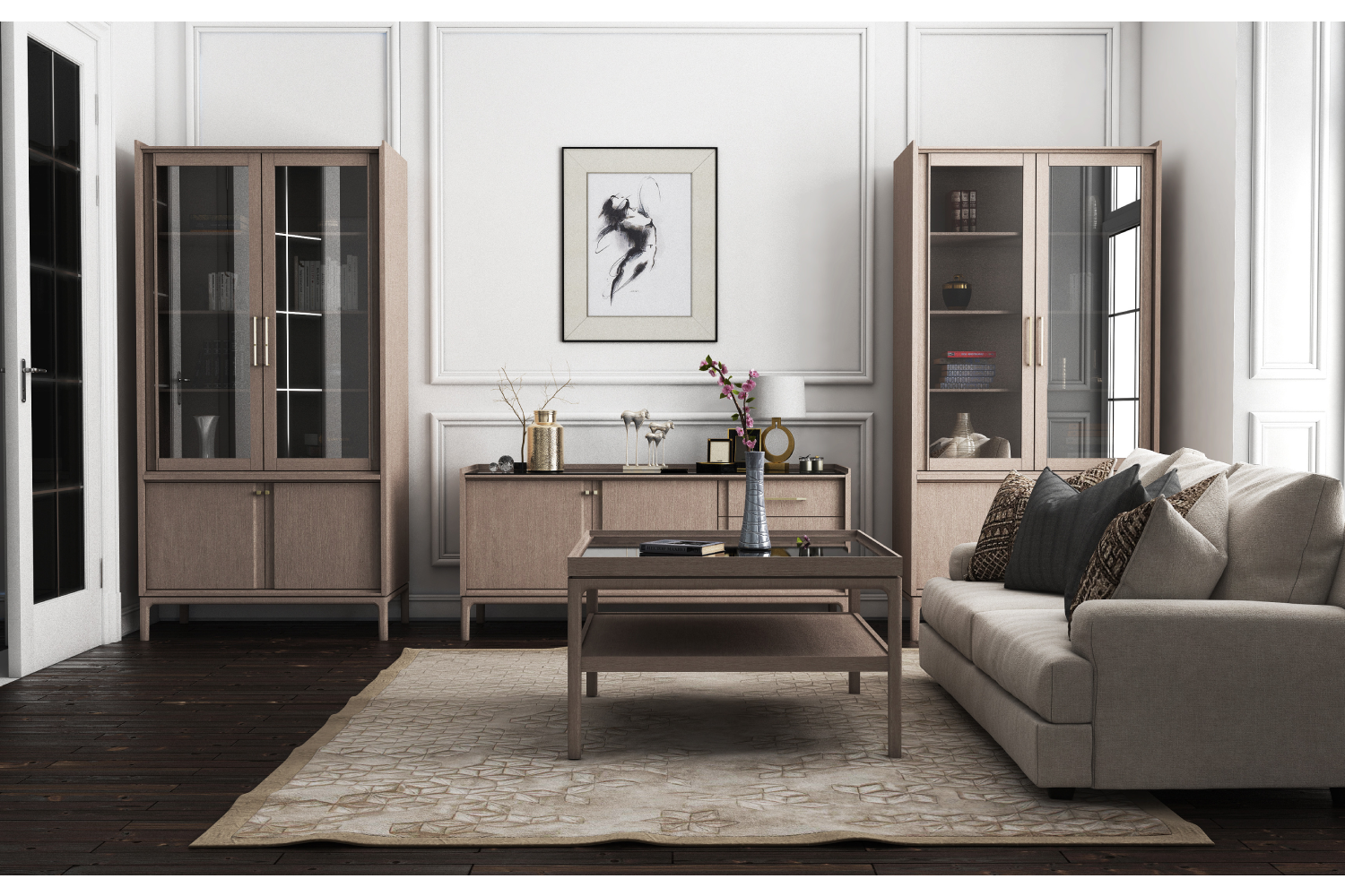 Тумбы под телевизор - изображение №3 "Тумба Брюгге под телевизор"  на www.Angstrem-mebel.ru