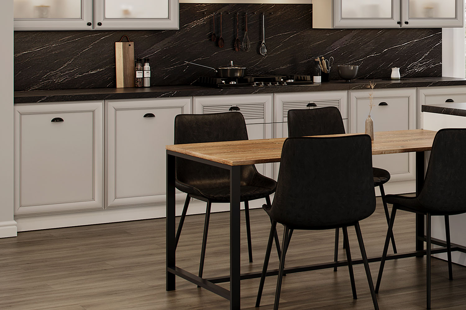 Кухни - изображение №6 "Кухня параллельная Изотта"  на www.Angstrem-mebel.ru