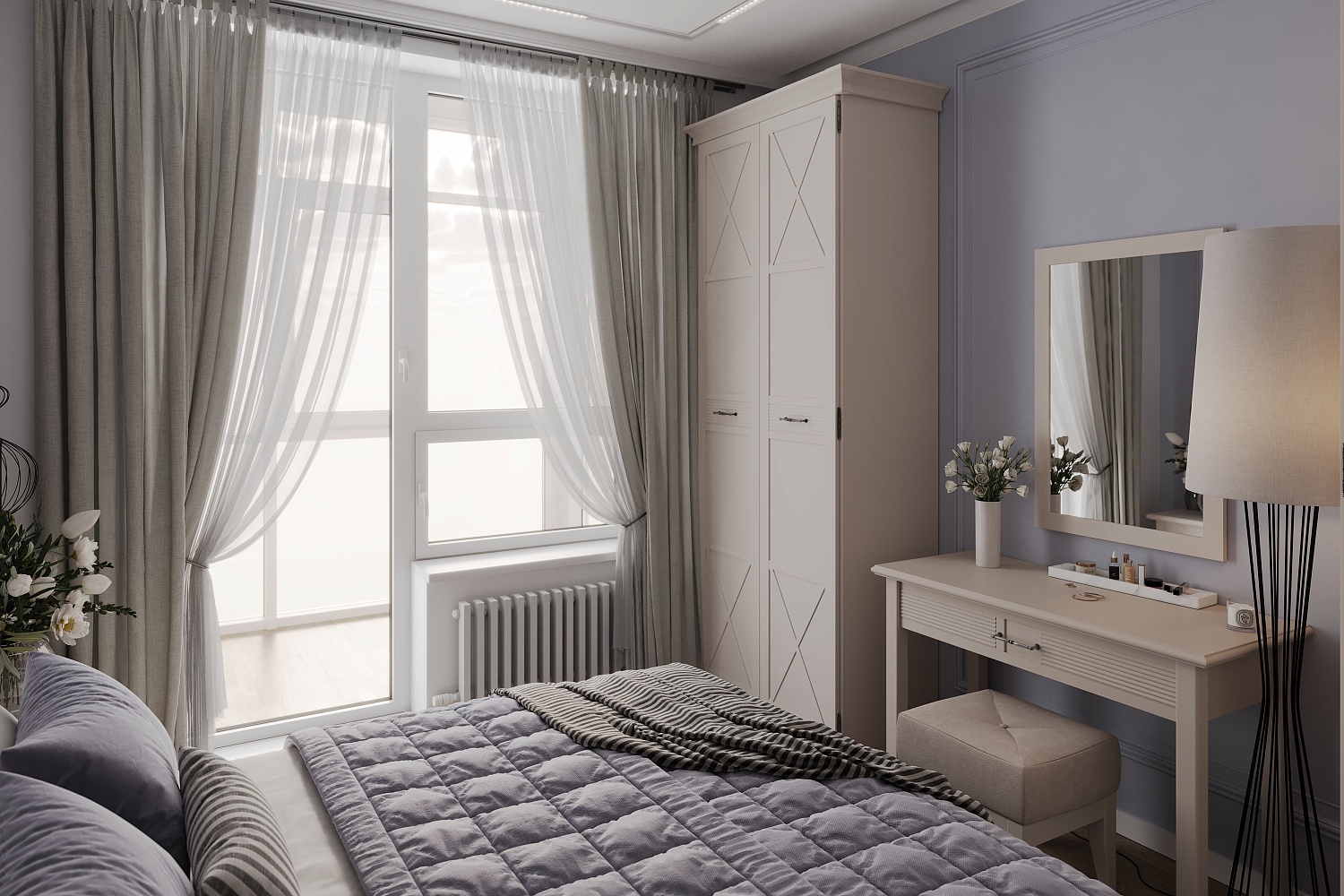 Туалетные столы - изображение №3 "Туалетный стол Кантри с выдвижным ящиком"  на www.Angstrem-mebel.ru